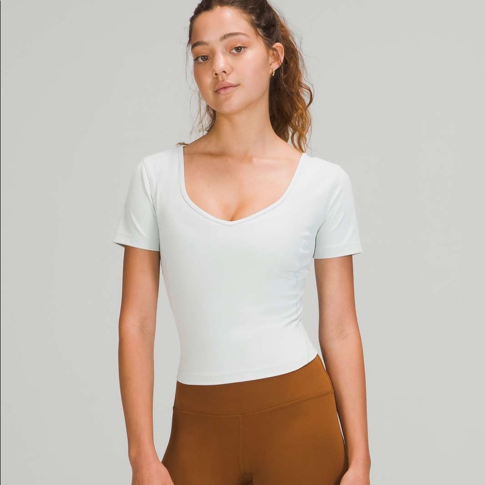 lululemon Align Tee T-Shirt in Ocean Air